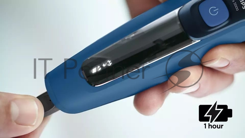 Бритва роторная Philips S5466/17 питан.:элек.сеть/аккум. синий