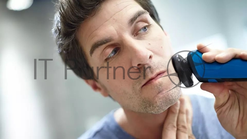 Бритва роторная Philips S5466/17 питан.:элек.сеть/аккум. синий