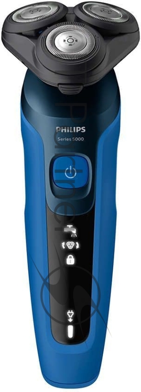 Бритва роторная Philips S5466/17 питан.:элек.сеть/аккум. синий