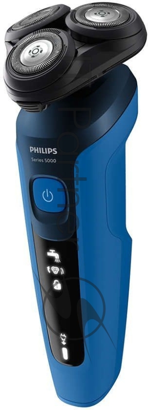 Бритва роторная Philips S5466/17 питан.:элек.сеть/аккум. синий
