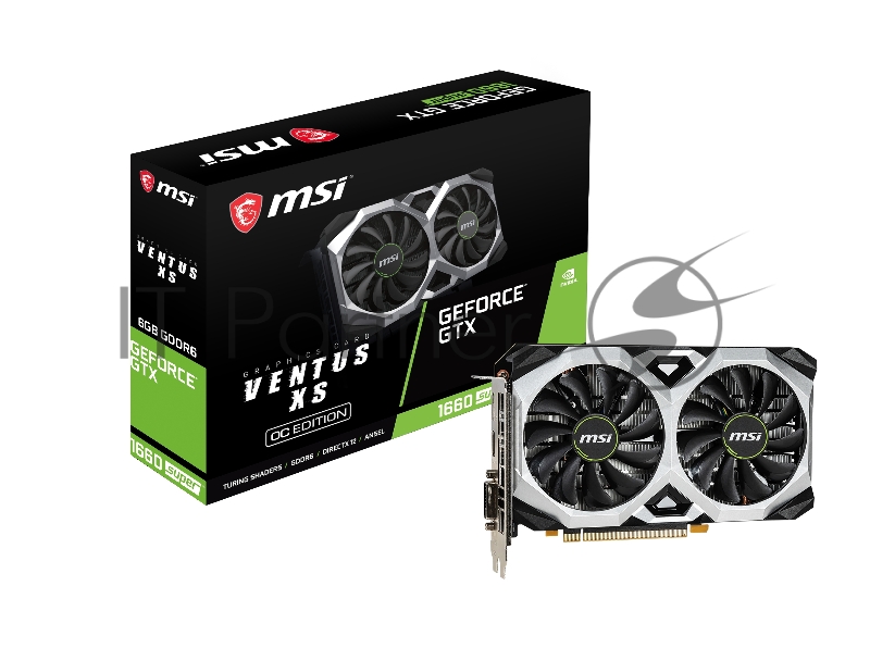Видеокарта MSI PCI-E GTX 1660 SUPER VENTUS XS OC RU NVIDIA GeForce GTX 1660SUPER 6144Mb 192 GDDR6