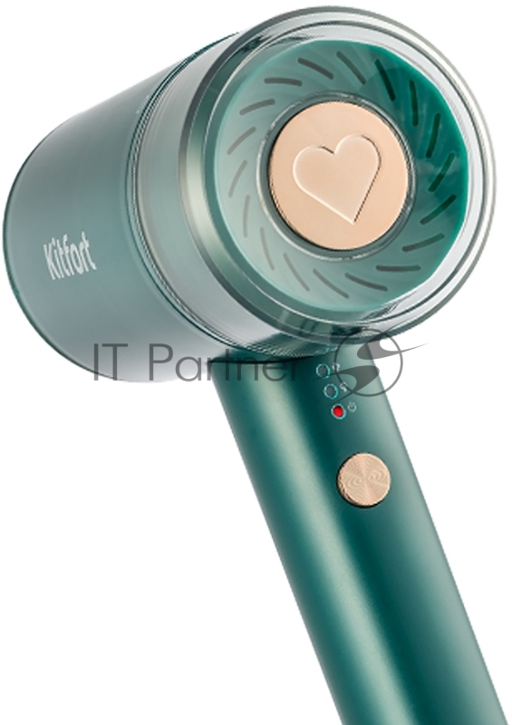 Отпариватель ручной Kitfort КТ-981 1200Вт зеленый/бирюзовый
