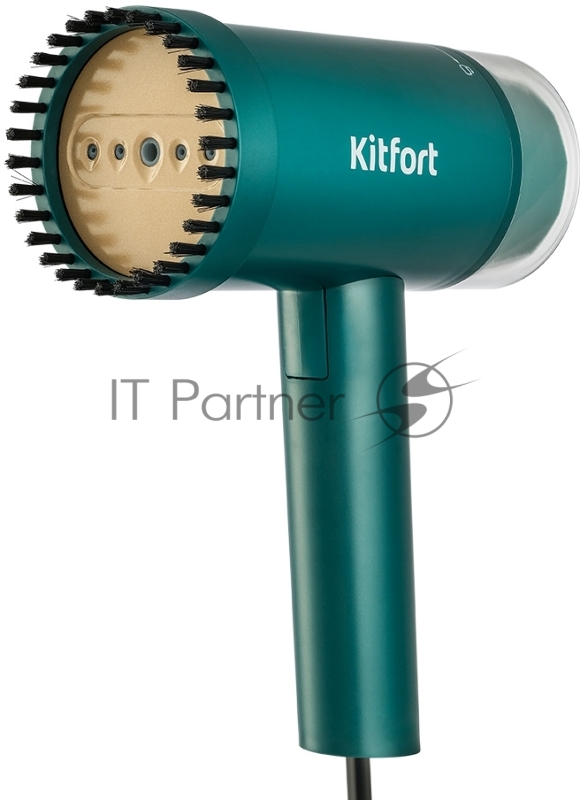 Отпариватель ручной Kitfort КТ-981 1200Вт зеленый/бирюзовый