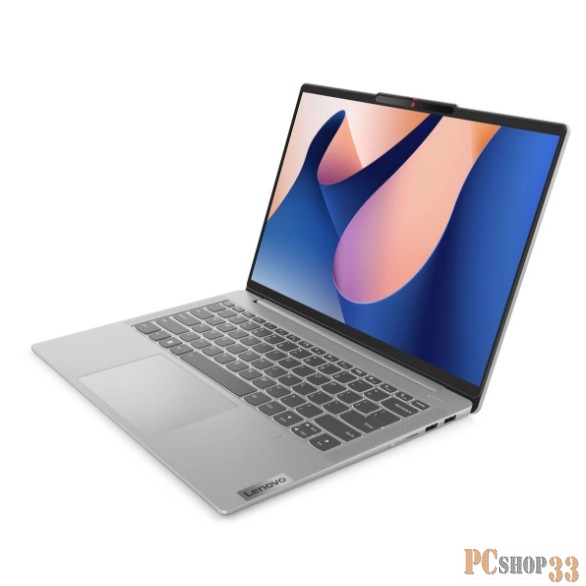 Ноутбук Lenovo IdeaPad Slim5 14IRL8 Core i5 13420H 8Gb SSD512Gb Intel UHD Graphics 14 IPS WUXGA (1920x1200) noOS grey WiFi BT Cam (82XD0024RK)