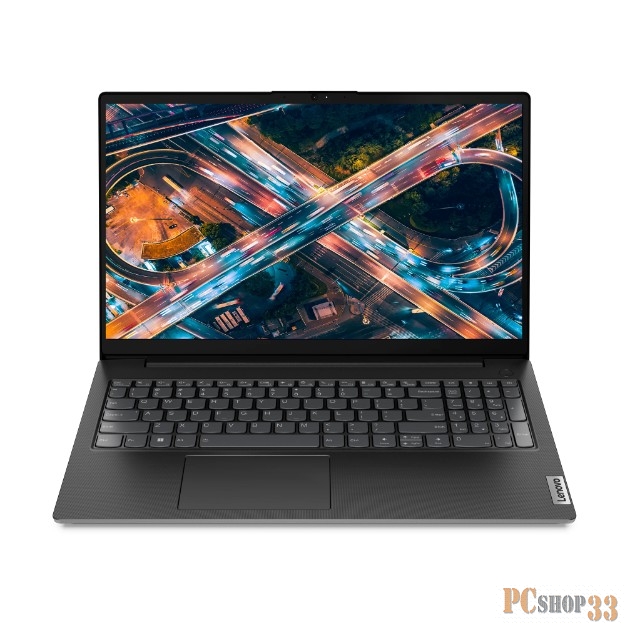 Ноутбук Lenovo V15 G3 IAP Core i7 1255U 16Gb SSD512Gb Intel Iris Xe graphics 15.6 IPS FHD (1920x1080) noOS black WiFi BT Cam (82TT004ERU)