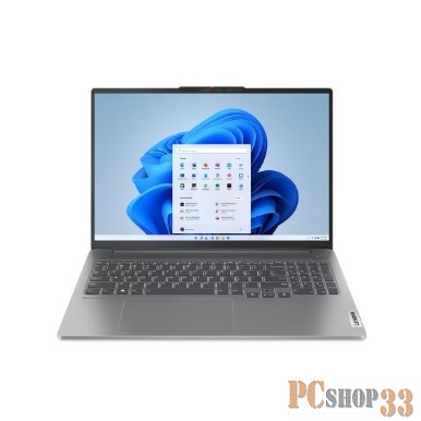 Ноутбук Lenovo IdeaPad 5 Pro 16ARP8 Ryzen 7 7735HS 16Gb SSD1Tb AMD Radeon 16 IPS 2.5K (2560x1600) noOS grey WiFi BT Cam (83AS0008RK)