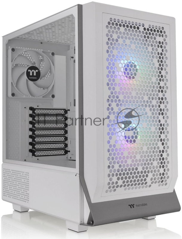 Корпус Thermaltake Ceres 300 TG ARGB белый без БП ATX 3x140mm 2xUSB3.0 1xUSB3.1 audio bott PSU