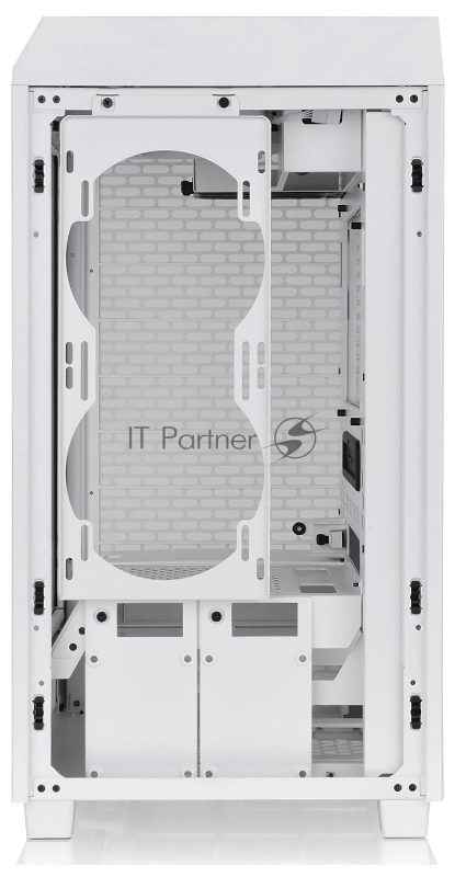 Корпус Thermaltake The Tower 200 белый без БП miniITX 11x120mm 5x140mm 2xUSB3.0 1xUSB3.1 audio bott PSU