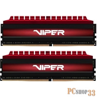 Память DDR4 2x16Gb 3600MHz Patriot PV432G360C8K Viper 4 RTL PC4-28800 CL18 DIMM 288-pin 1.35В с радиатором Ret