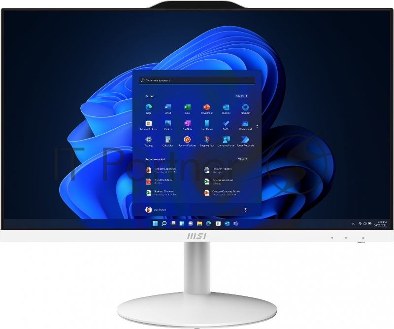 Моноблок MSI Pro AP242 12M-233RU 23.8 Full HD i5 12400 (2.5) 16Gb SSD512Gb UHDG 730 Windows 11 Professional GbitEth WiFi BT 120W клавиатура мышь Cam белый 1920x1080