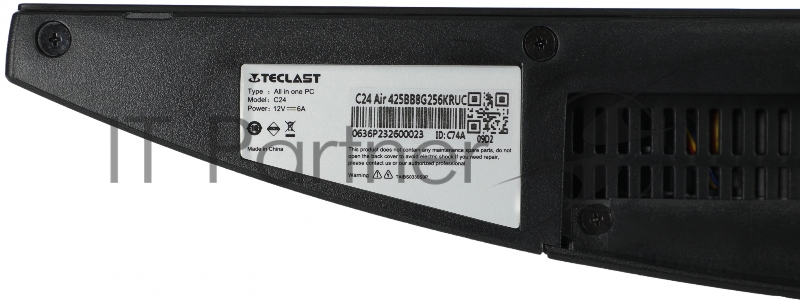 Моноблок Teclast C24 Air 23.8 Full HD A10 7350B (2.1) 8Gb SSD256Gb R6 Windows 10 Professional GbitEth WiFi BT 90W Cam черный 1920x1080