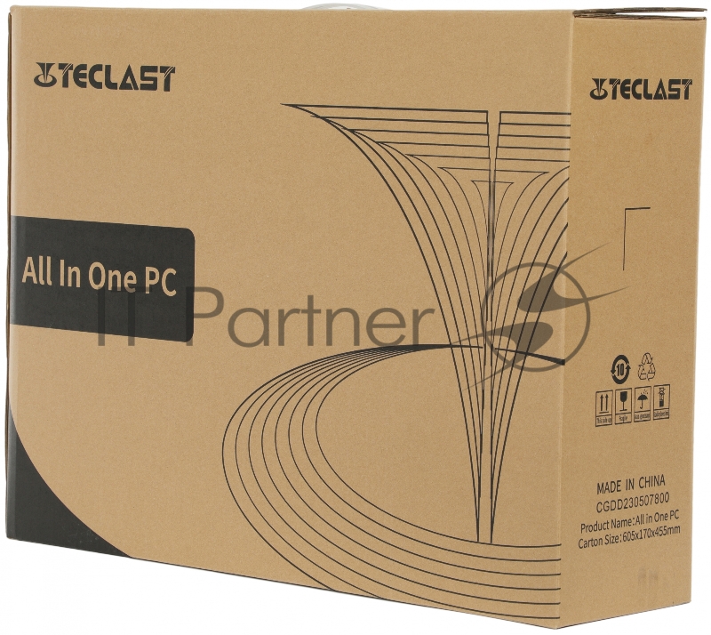 Моноблок Teclast C24 Air 23.8 Full HD A10 7350B (2.1) 8Gb SSD256Gb R6 Windows 10 Professional GbitEth WiFi BT 90W Cam черный 1920x1080