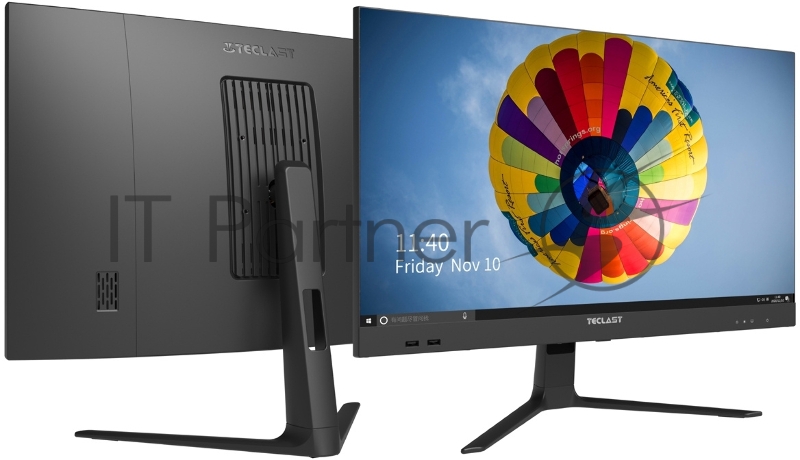Моноблок Teclast C24 Air 23.8 Full HD i5 12400 (2.5) 16Gb 1Tb SSD512Gb UHDG 730 Windows 11 trial (для ознакомления) GbitEth WiFi BT 90W черный 1920x1080