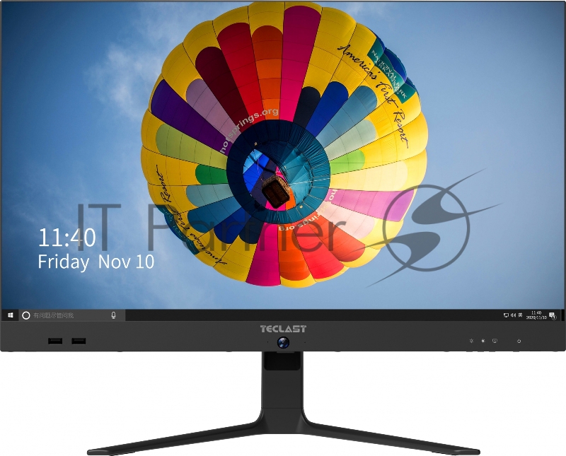 Моноблок Teclast C24 Air 23.8 Full HD i5 13400 (3.3) 16Gb SSD256Gb UHDG 730 Windows 11 Professional GbitEth WiFi BT 120W Cam черный 1920x1080