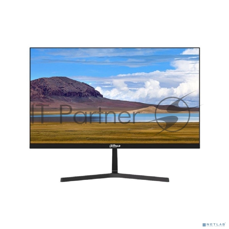 ЖК-монитор Dahua DHI-LM24-B200S 23.8 (16:9) FullHD 100Гц VA светодиодная подсветка 1920x1080 VGA 1 HDMI 1 Динамики 2(1Вт)