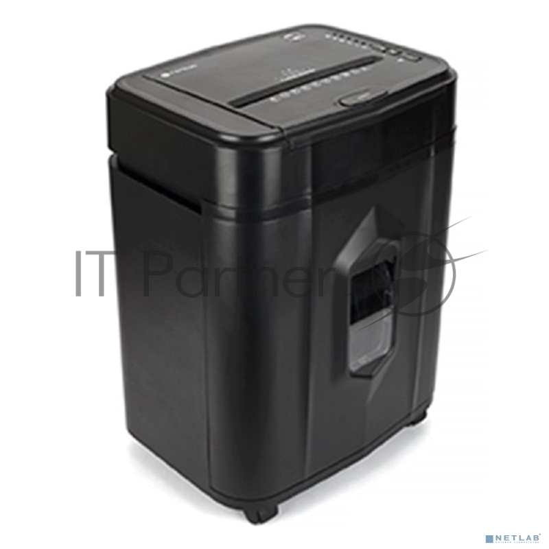 Шредер Heleos АП20-4 черный с автоподачей (секр.P-4) перекрестный 131лист. 20лтр. скрепки скобы пл.карты