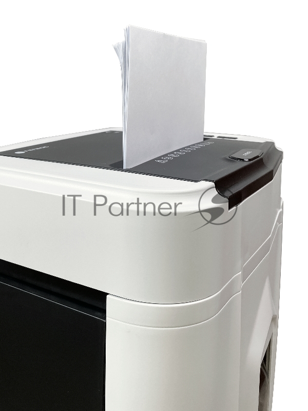 Шредер Heleos АП20-5 белый/черный с автоподачей (секр.P-5) перекрестный 131лист. 20лтр. скрепки скобы пл.карты