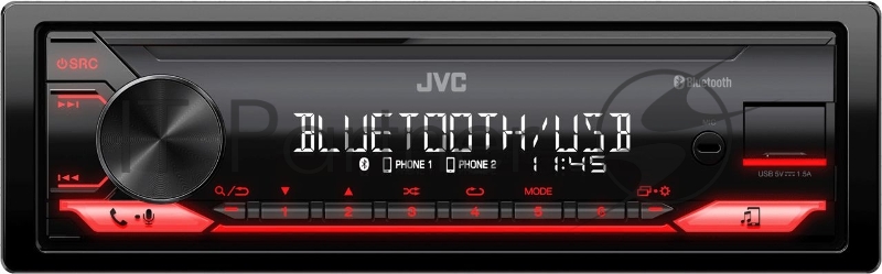 Автомагнитола JVC KD-X182BT 1DIN 4x50Вт