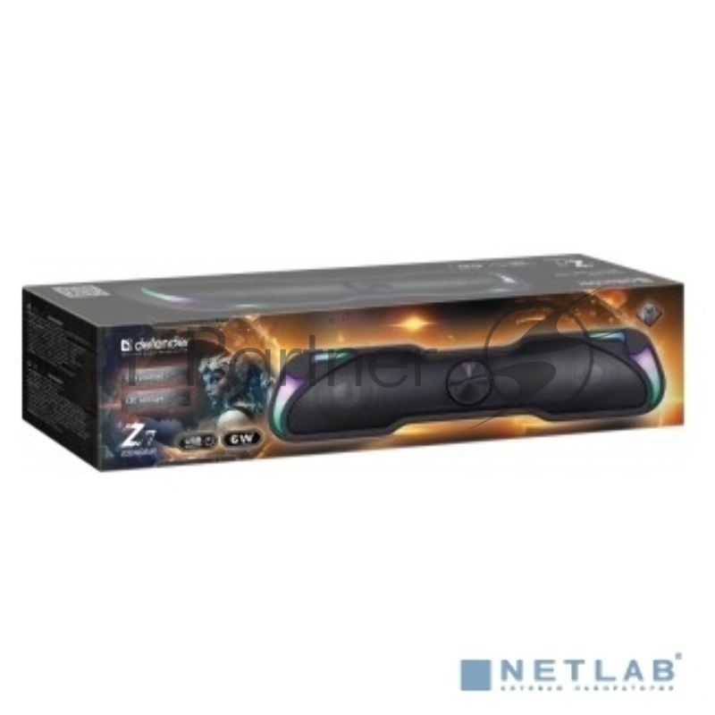 Саундбар Defender Z7 6Вт, подсветка, питание от USB