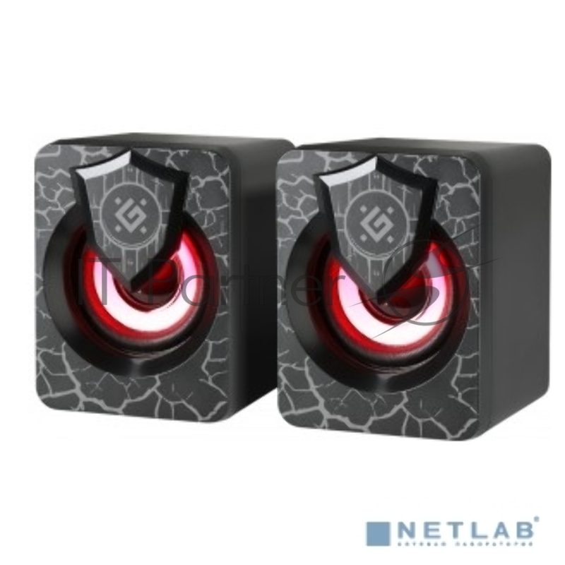 Акустическая 2.0 система Defender Onyx 6Вт, подсветка, питание от USB