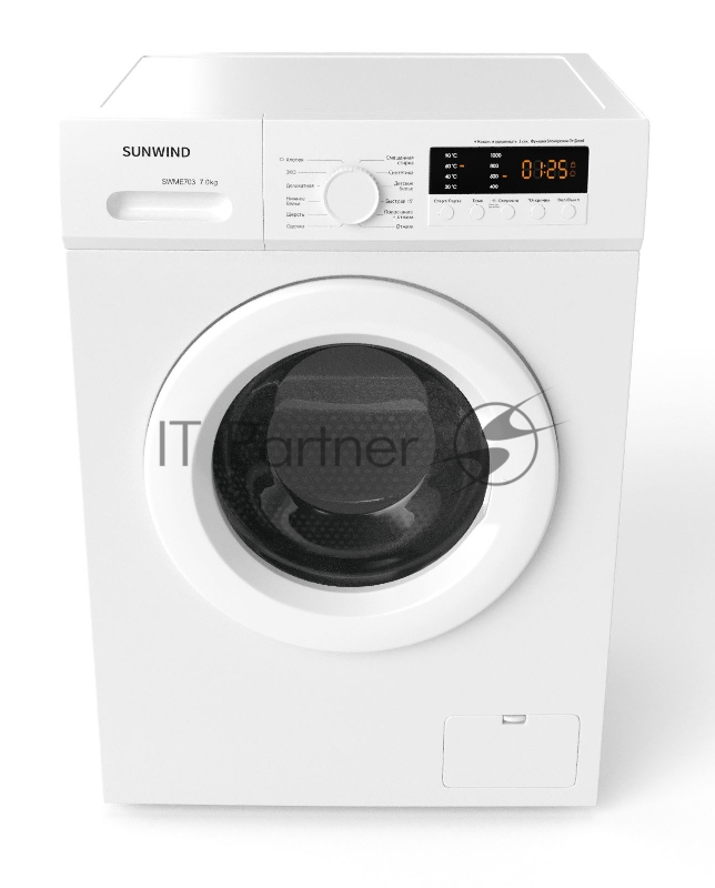 Стиральная машина SunWind SWME703 класс: A++ загр.фронтальная макс.:7кг белый