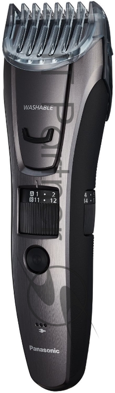 Машинка для стрижки Panasonic ER-GB80-H503 серебристый (насадок в компл:3шт)