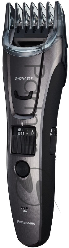 Машинка для стрижки Panasonic ER-GB80-H503 серебристый (насадок в компл:3шт)