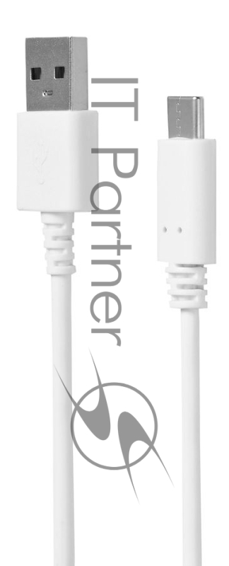 Кабель SunWind USB (m)-USB Type-C (m) 1.5м белый блистер