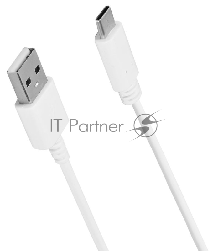 Кабель SunWind USB (m)-USB Type-C (m) 1.5м белый блистер