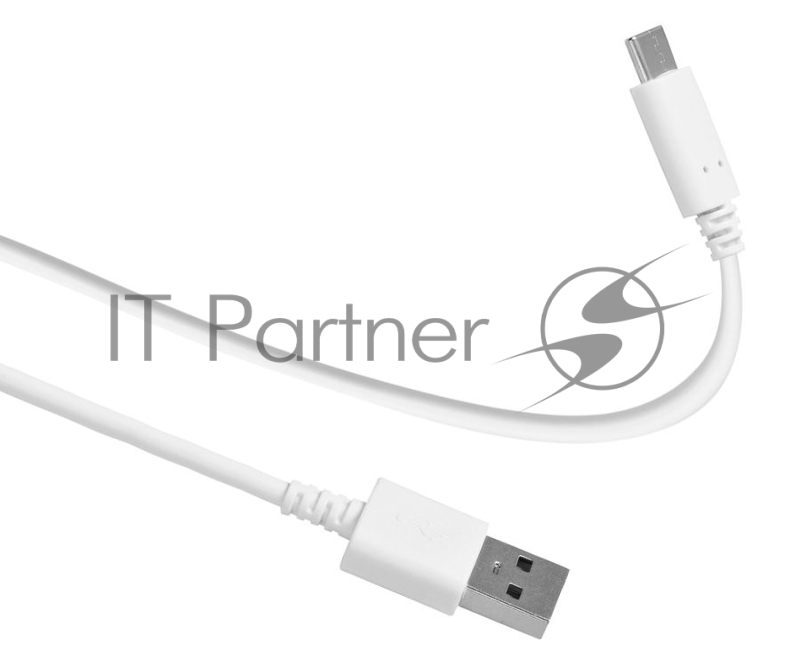 Кабель SunWind USB (m)-USB Type-C (m) 1.5м белый блистер