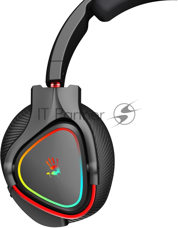 Наушники с микрофоном A4Tech Bloody MR720 черный мониторные BT/Radio оголовье (MR720 BLACK)