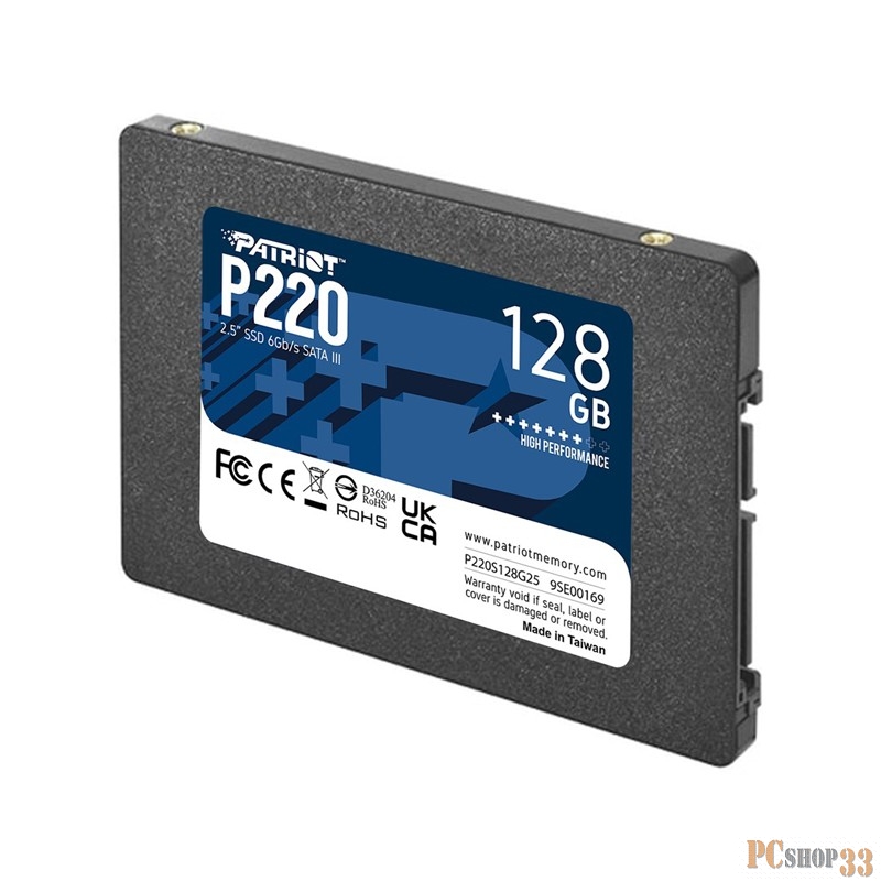 Накопитель SSD Patriot SATA III 128Gb P220S128G25 P220 2.5