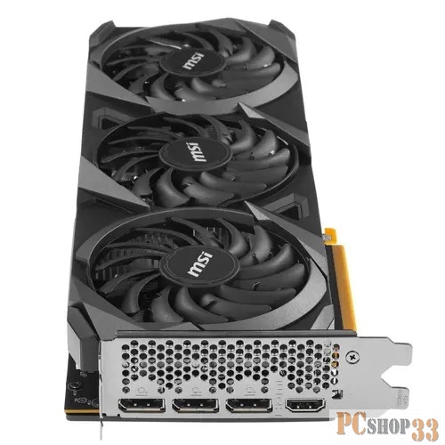 Видеокарта MSI RTX3060Ti VENTUS 3X 8GB LHR GDDR6 256-bit HDMI DPx3 3FAN RTL
