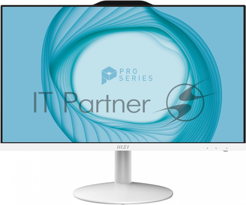 Моноблок MSI Pro AP242 12M-458RU 23.8 Full HD PG G7400 (3.7) 4Gb SSD128Gb UHDG 710 Windows 11 Professional GbitEth WiFi BT 120W клавиатура мышь белый 1920x1080