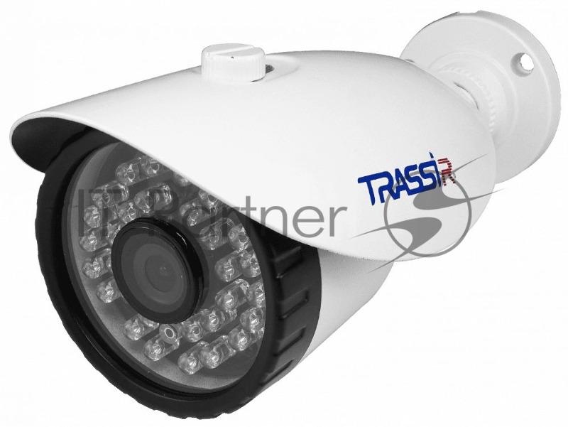 Камера видеонаблюдения IP Trassir TR-D2B5-noPOE 3.6-3.6мм цв. корп.:белый