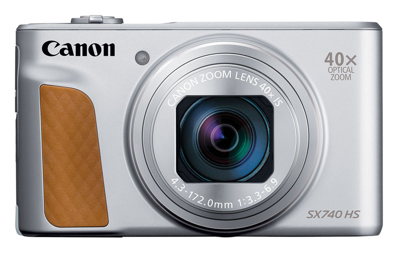 Фотоаппарат Canon PowerShot SX740HS серебристый 21.1Mpix Zoom40x 3 1080p SDXC/SD/SDHC CMOS 1x2.3 IS