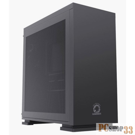 Компьютерный корпус GameMax M60 Black (H605) без БП (Midi Tower, ATX, Черный, 1*USB3.0 + 1*USB2.0, fans 120+92мм)