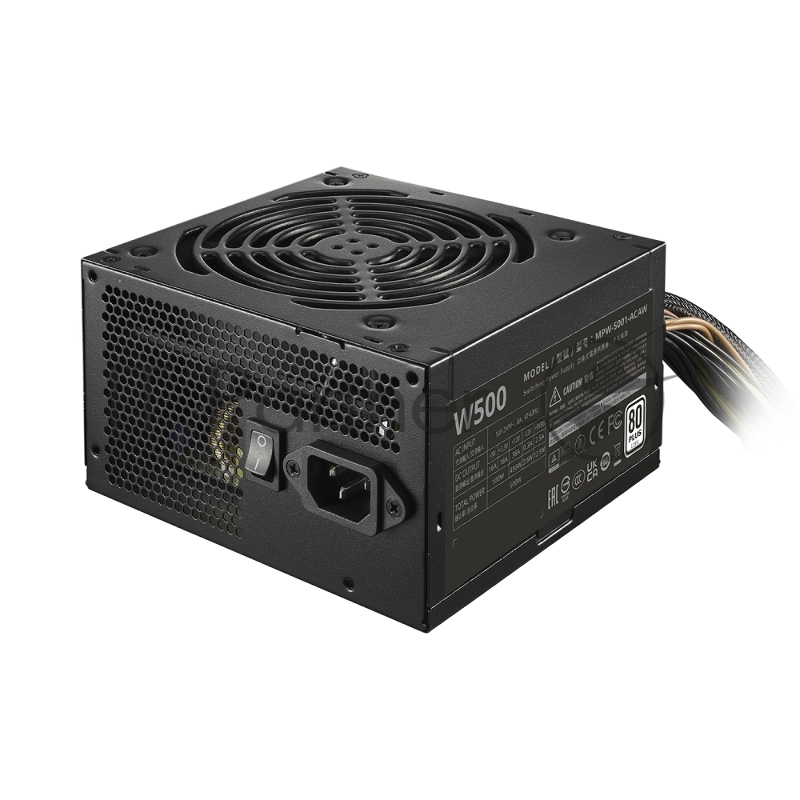 Блок питания 500 Ватт Power Supply Cooler Master Elite NEX N500, 500W, ATX, 120mm, 5xSATA, 2xPCI-E(6+2), 3xMolex, APFC, EU Cable