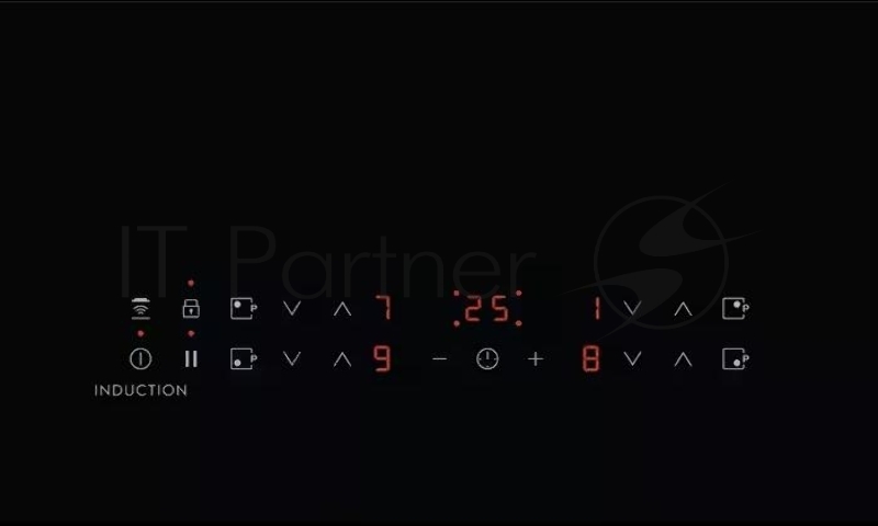 Встраиваемая индукционная панелл ELECTROLUX CIR60430 на 4 конфорки, cтеклокерамика, мощность: 7350 Вт