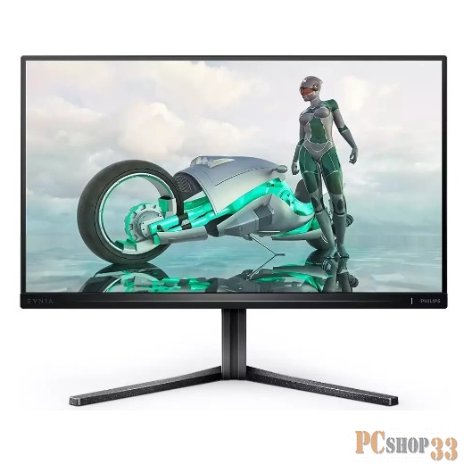 МОНИТОР 25 PHILIPS 25M2N3200W/00 Black с поворотом экрана (VA, 1920x1080, 240Hz, 0.5 ms, 178°/178°, 300 cd/m, 3000:1)