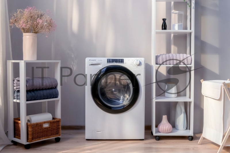 Стиральная машина Candy Smart Pro Inverter CSOW43 646TWMB-07 класс: A+++ загр.фронтальная макс.:6кг (с сушкой) белый