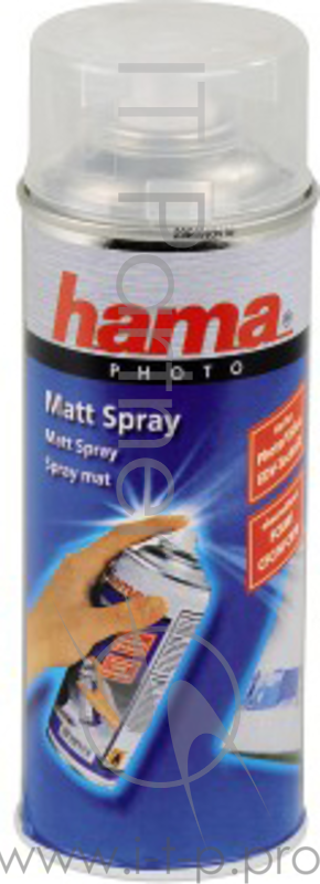 Спрей Hama H-6619 матовый для покрытия глянцевых поверхностей (фотографий и др.) 400 мл