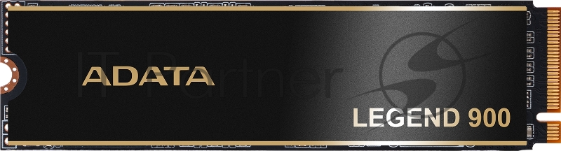 Твердотельный накопитель ADATA SSD LEGEND 900, 2048GB, M.2(22x80mm), NVMe 1.4, PCIe 4.0 x4, 3D NAND, R/W 7000/5400MB/s, IOPs н.д./н.д., TBW 260, DWPD 0.06, with Heat Sink (5 лет)