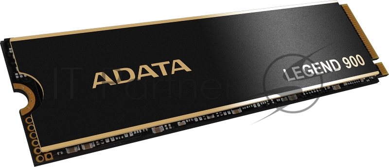 Твердотельный накопитель ADATA SSD LEGEND 900, 2048GB, M.2(22x80mm), NVMe 1.4, PCIe 4.0 x4, 3D NAND, R/W 7000/5400MB/s, IOPs н.д./н.д., TBW 260, DWPD 0.06, with Heat Sink (5 лет)
