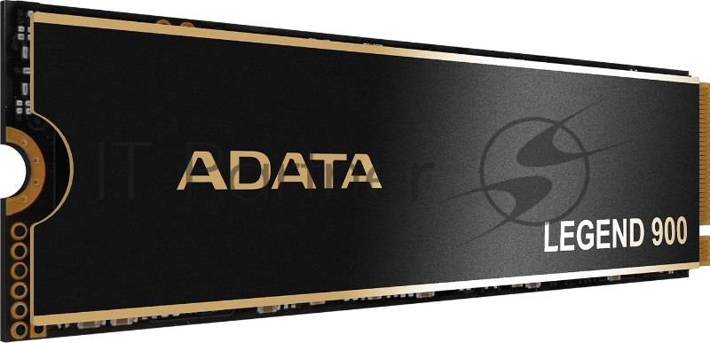Твердотельный накопитель ADATA SSD LEGEND 900, 512GB, M.2(22x80mm), NVMe 1.4, PCIe 4.0 x4, 3D NAND, R/W 6200/2300MB/s, IOPs н.д./н.д., TBW 130, DWPD 0.14, with Heat Sink (5 лет)