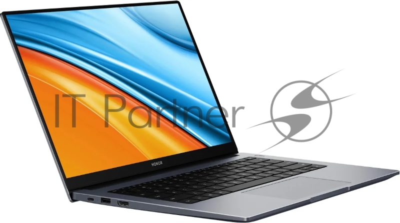 Ноутбук Honor MagicBook 14 NMH-WDQ9HN Ryzen 5 5500U 8Gb SSD512Gb AMD Radeon 14 IPS FHD (1920x1080) Free DOS grey WiFi BT Cam (5301AFVH)
