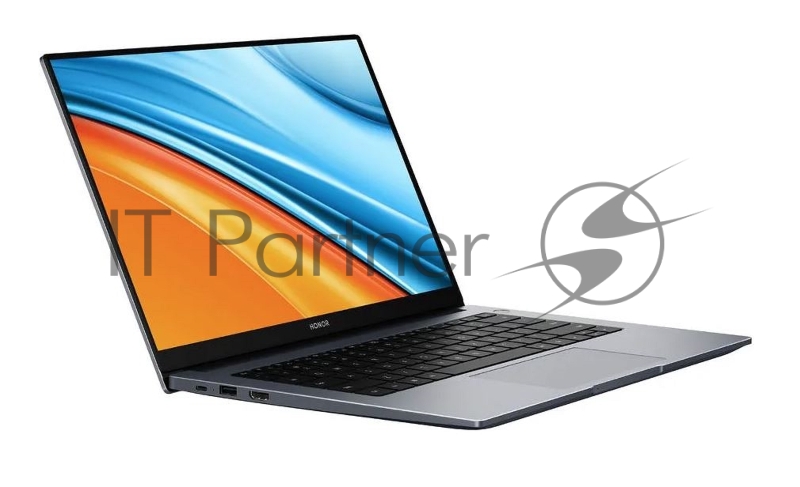 Ноутбук Honor MagicBook 14 NMH-WFP9HN Ryzen 7 5800H 16Gb SSD512Gb AMD Radeon 14 IPS FHD (1920x1080) Free DOS grey WiFi BT Cam (5301AFVP)