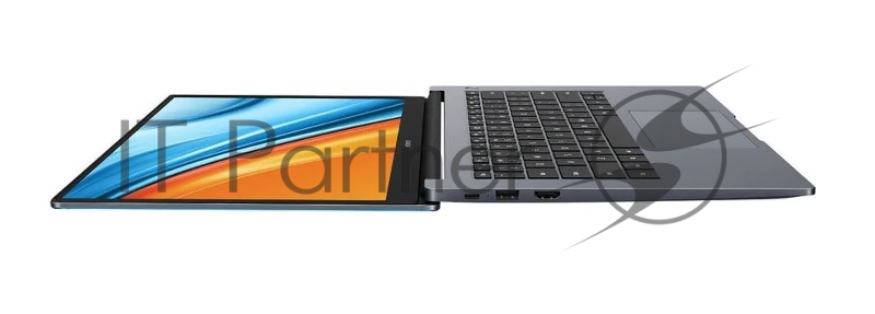 Ноутбук Honor MagicBook 14 NMH-WFP9HN Ryzen 7 5800H 16Gb SSD512Gb AMD Radeon 14 IPS FHD (1920x1080) Free DOS grey WiFi BT Cam (5301AFVP)