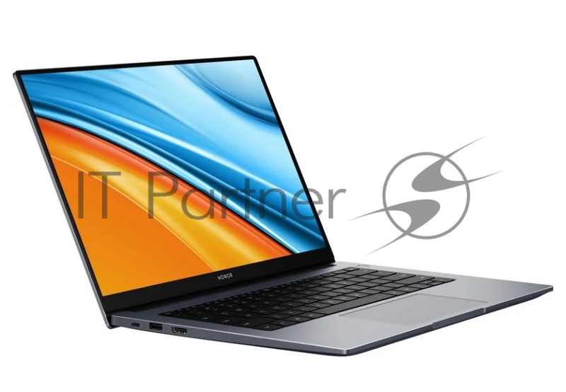 Ноутбук Honor MagicBook 14 NMH-WFP9HN Ryzen 7 5800H 16Gb SSD512Gb AMD Radeon 14 IPS FHD (1920x1080) Free DOS grey WiFi BT Cam (5301AFVP)