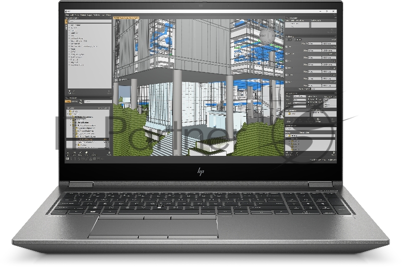 Ноутбук HP ZBook Fury G8 15.6 15.6 4k/Intel Core i9 11950H/32768Mb/1024SSD/noDVD/n RTX A3000/war 1y/Win10P+EN Kbd
